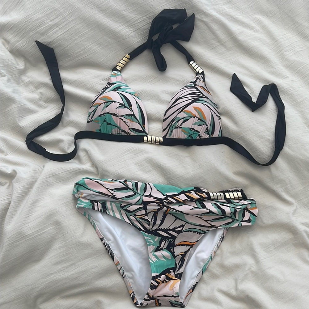 Zingara Tropical Print Bikini Set